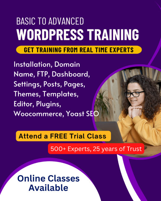 Wordpress Training in Thrissurpune